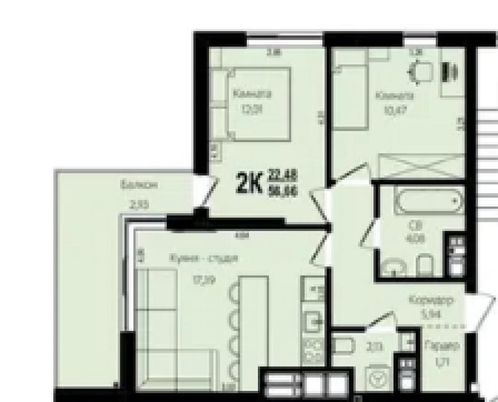 Продаж Квартира на улица Роксоляни 30 L'viv - photo 15