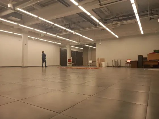 The store is in a shopping mall. Everything in the photo remains (even all the lighting and speakers with music) Dnipro