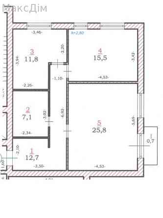 Продаж Будинок 2-кімнатний на вул. Крушельницької Тернопіль