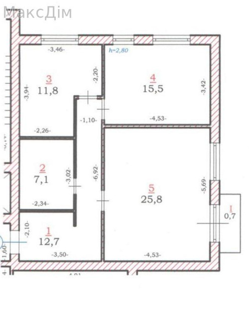 Продаж Будинок 2-кімнатний на вул. Крушельницької Тернопіль - фото 3