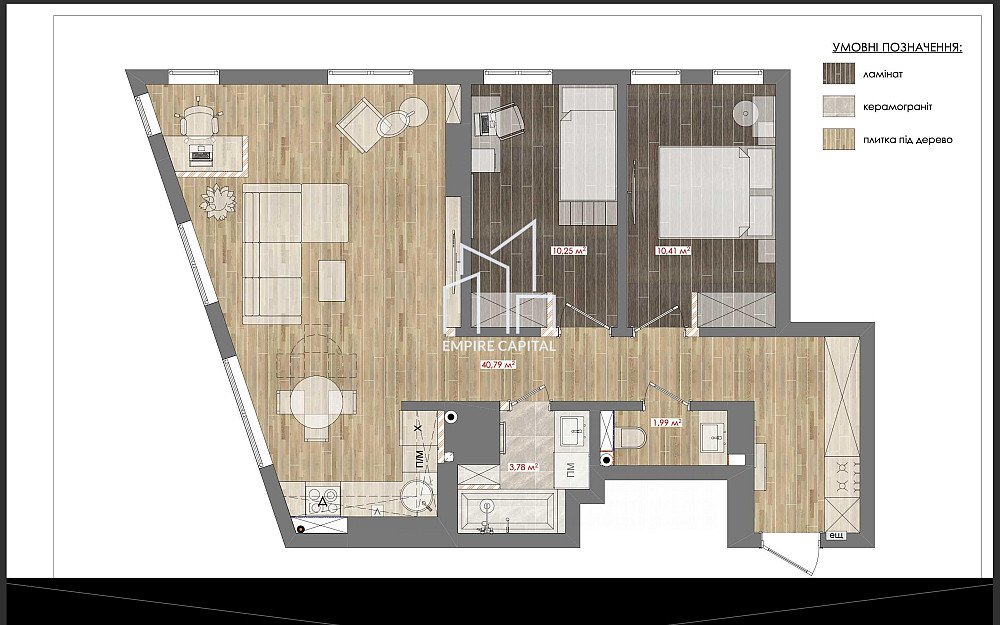 Продаж 2к Квартира 66 кв.м Зелена вул. Львов - изображение 20