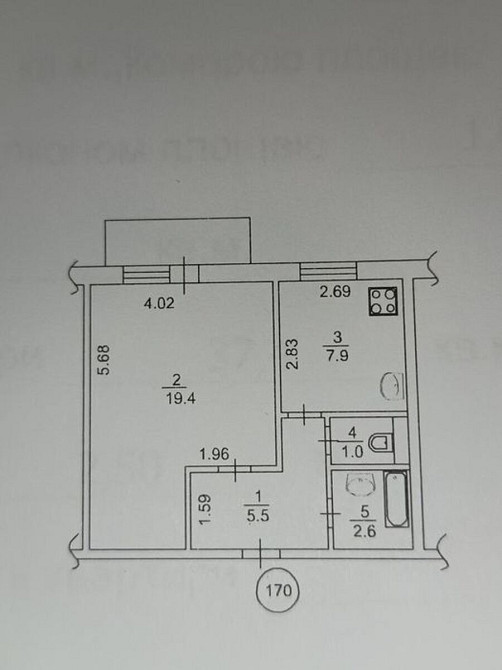 Продаж Квартира 1-кімнатна, 7/9 поверх на Бородіна, 5 Киев - изображение 7