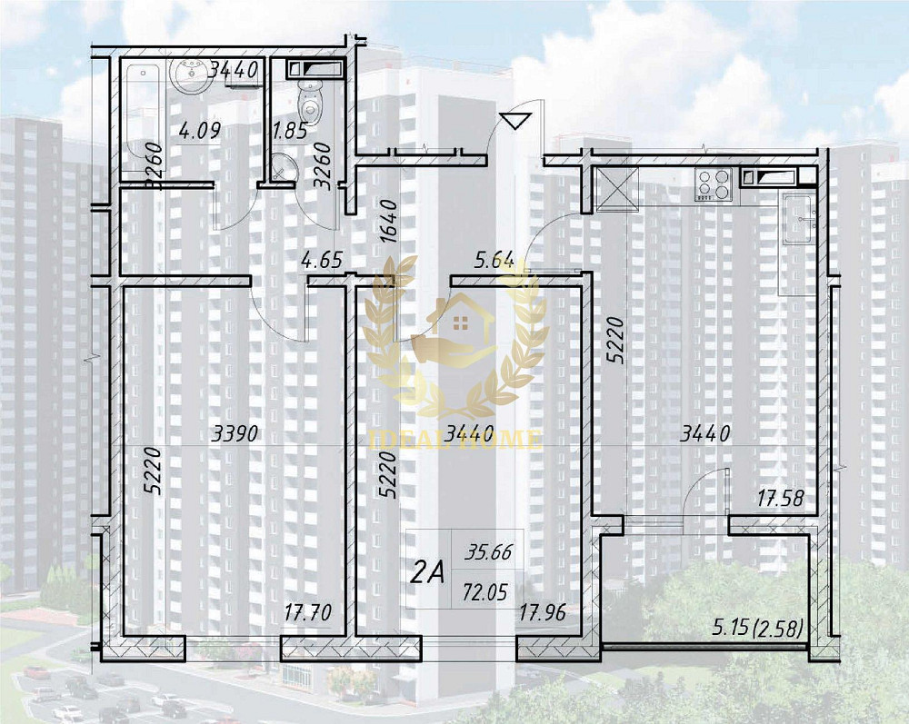 Продам 2к квартиру вул. Електротехнічна, Kiev - photo 2