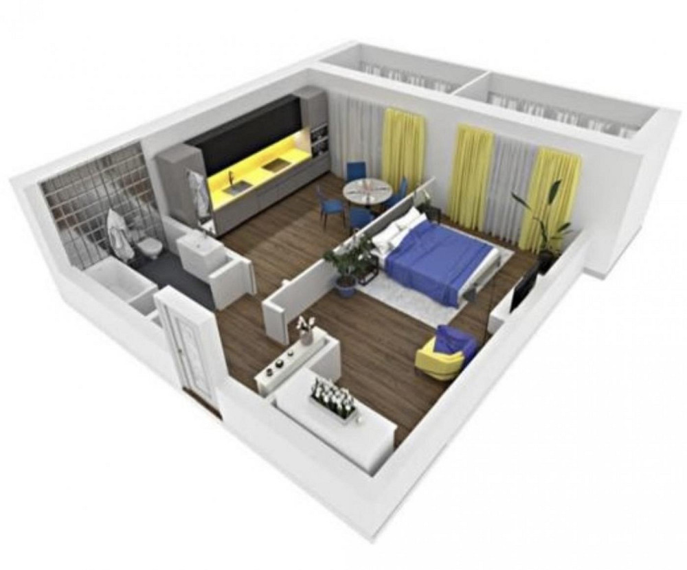 Продаж Квартира 1-кімнатна, 9/10 поверх на вул. Євгена Рихліка Житомир - фото 2