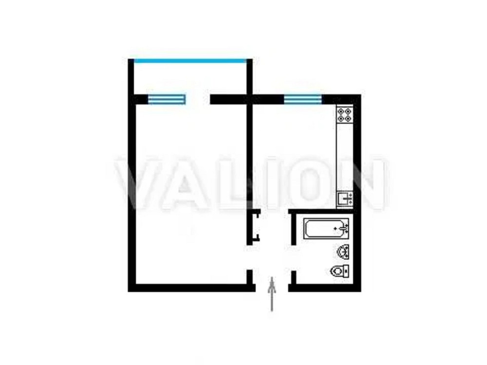 Продаж Квартира 1-кімнатна, 9/9 поверх на Зрошувальна, 3-Б Киев - изображение 13