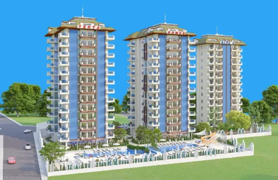 Квартира за кордоном 46 кв.м 2 кімн. 2-й поверх м. Аланія, на Blu V Аланія