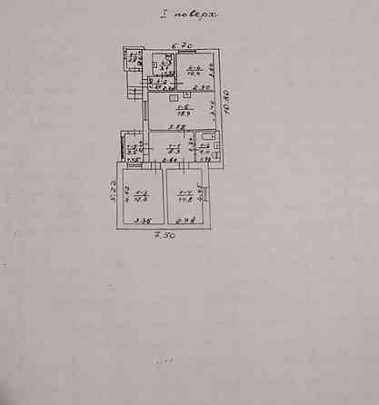 Продам ділянку з будинком під реконструкцію на Кл. Костанді Одеса