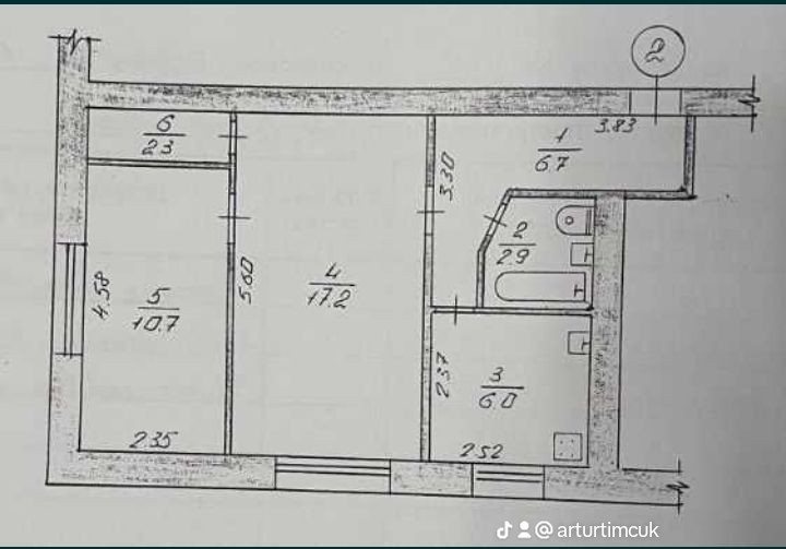 Оренда 2к Квартира 47 кв.м Київська Zhytomyr - photo 4