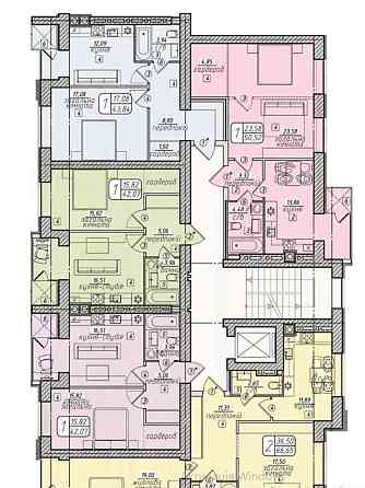 Продаж Квартира 1-кімнатна, 2/6 поверх Vinnytsya