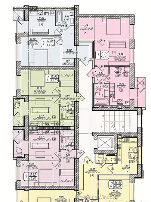 Продаж Квартира 1-кімнатна, 2/6 поверх Vinnytsya - photo 2