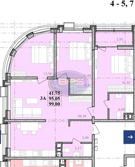 Продаж 4к квартири 100 кв. м Одеса - фото 2