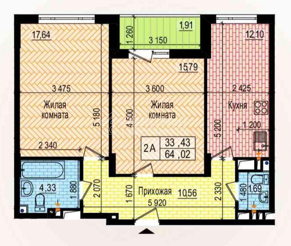 Продаж Квартира 2-кімнатна, 10/10 поверх на вул. Героїв Харкова Харків - фото 16