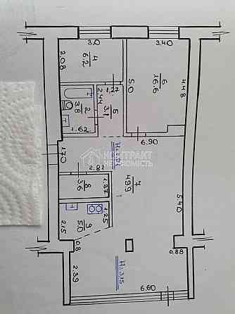 Продаж Квартира 3-кімнатна, 1/4 поверх на вул. Сумська Kharkiv