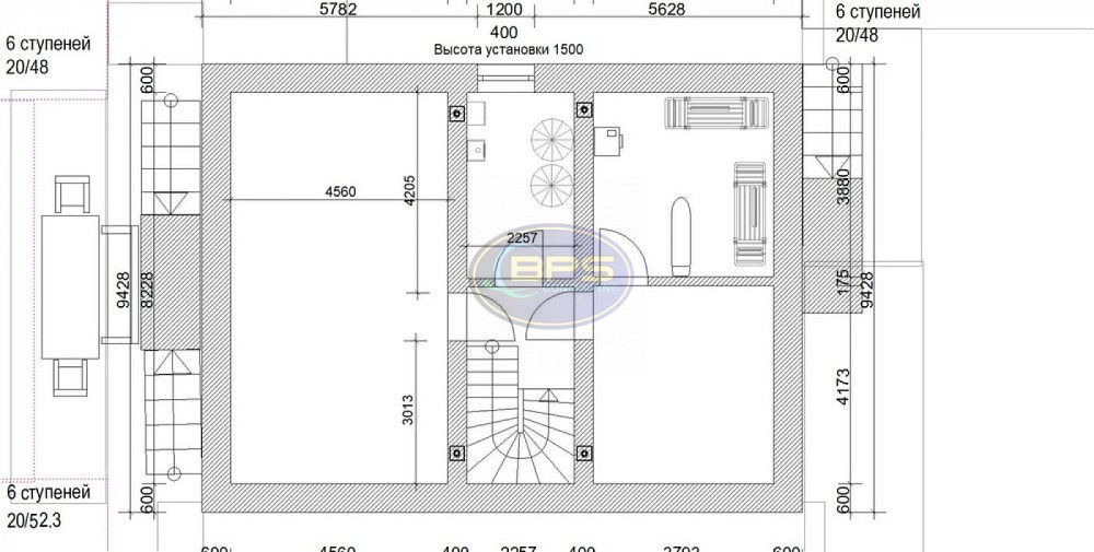 Продаж 3-поверховий Будинок з ділянкою 4 сот 243 кв.м 6 кімн. на Кавунова вул. Одеса - фото 9