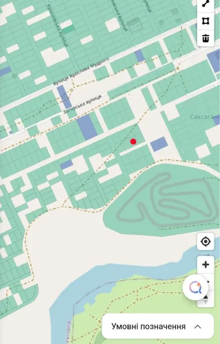 Продажа земельного участка Для строительства частного жилого дома площадь 6.54 сот Загорська Ужгород - изображение 3