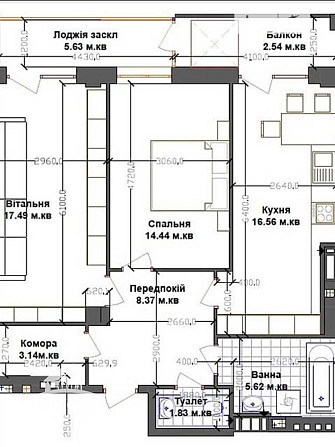 Продаж 2 кімнатної квартири по вул. Тарнавського Тернопіль - фото 5