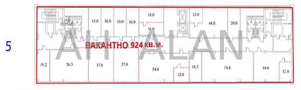 Оренда офісне приміщення на вул. Лейпцизька приміщень - 19, поверх - 5/9 Київ - фото 18