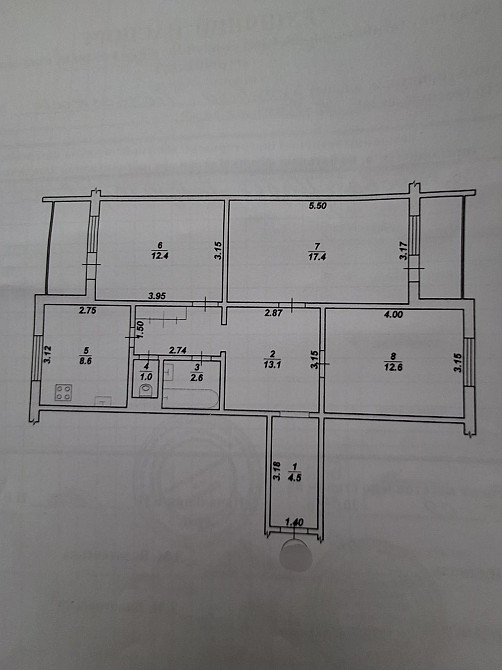 Продаж Квартира 3-кімнатна, 7/9 поверх на вул. Польський Бульвар Житомир - фото 1