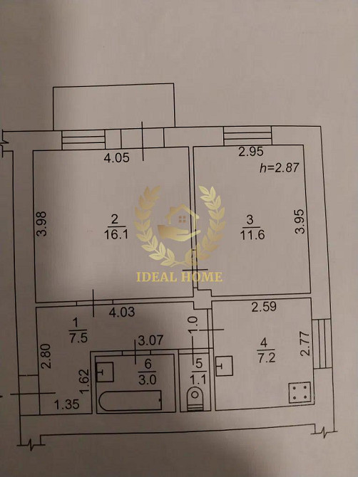 Продаж Квартира 2-кімнатна, 2/2 поверх на Большая Окружная дорога, 1 Kiev - photo 2