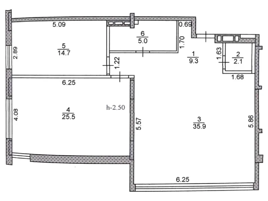 Продажа 3к Квартира 92 кв.м Проспект Бандери Тернополь - изображение 9