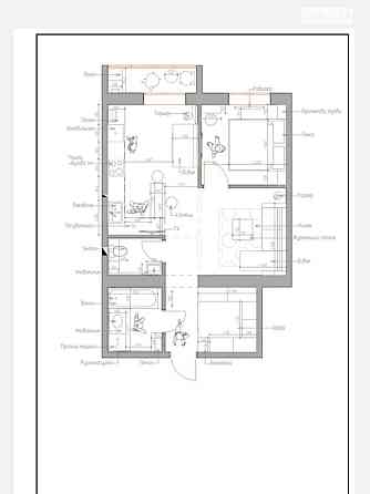 Продаж Квартира 2-кімнатна, 3/5 поверх на Одеська Винница