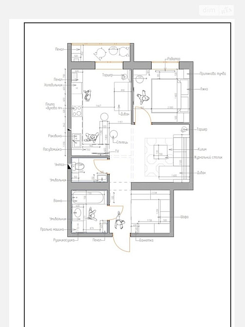 Продаж Квартира 2-кімнатна, 3/5 поверх на Одеська Вінниця - фото 3