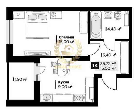 Продаж 1к квартири в Голосіївському р-ні, Правий берег, Київ Kiev