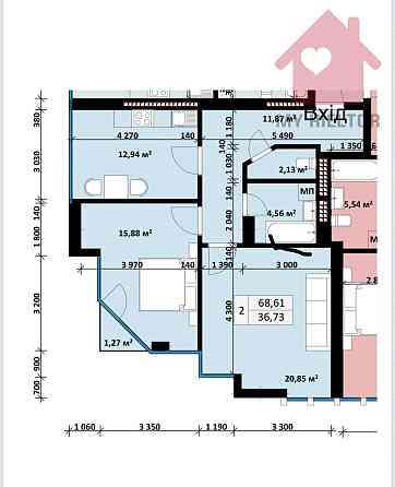 Продаж квартири поруч з парком! Uzhhorod