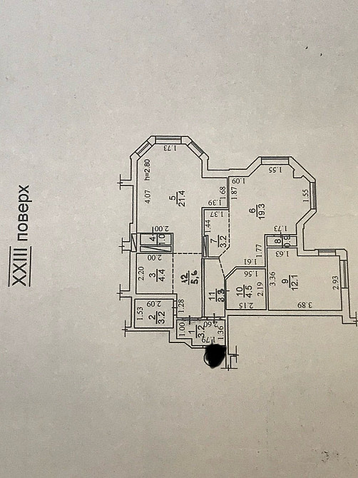Трехкомнатная квартира спланированная на две квартиры на Среднефонтанской. Одеса - фото 20
