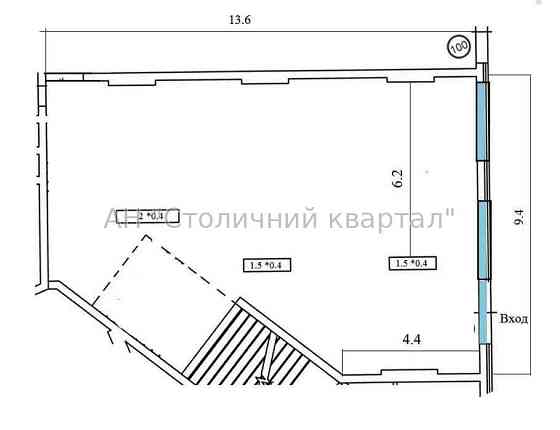 Оренда торгове приміщення на Глибочицька вул., 73 приміщень - 1, поверх - 1/25 Київ
