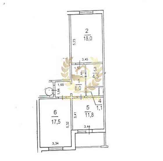 Продаж Квартира 2-кімнатна, 16/19 поверх на Драгоманова ул., 1Г Kiev