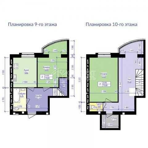 Продаж Квартира 3-кімнатна, 9/10 поверх на вул. Лосевський Харків - фото 11