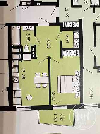 Продаж 1к Квартира 40 кв.м Збоїща вул. Львів