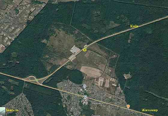 Продаж земельної ділянки 56 соток на Іванівка Житомир