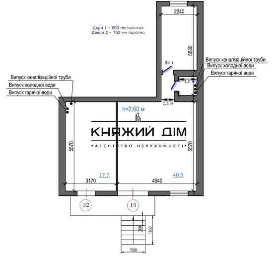 Продаж торгове приміщення на Ольжича ул. поверх - 1/5 Київ