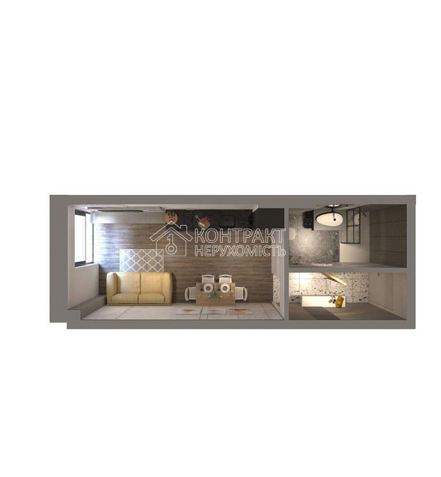 Продаж Квартира 1-кімнатна, 8/12 поверх на вул. Сумська Харків - фото 4