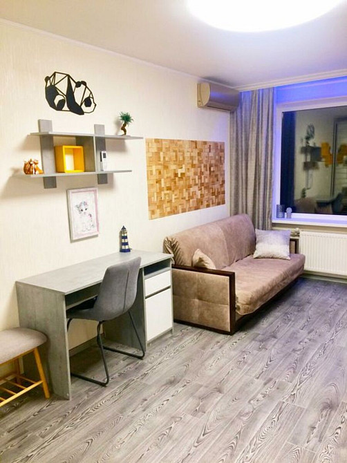 Оренда Квартира 1-кімнатна, 12/16 поверх на Вул. Олександра Архипенка, 4Б Київ - фото 1