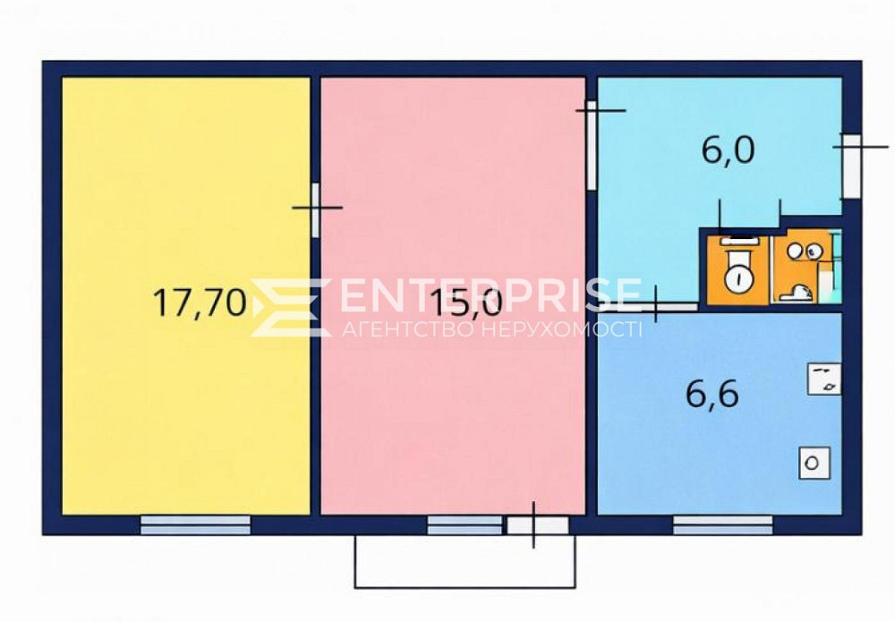 Продаж Квартира 2-кімнатна, 5/5 поверх на вул. Берестейський Київ - фото 7