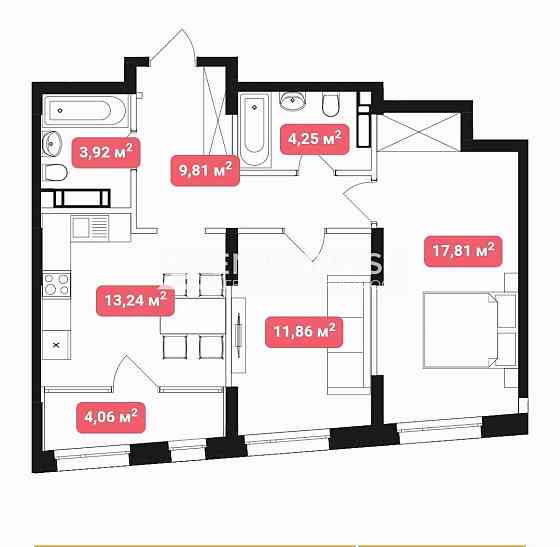 Продаж 2к Квартира 65 кв.м Столичне шосе вул. Київ
