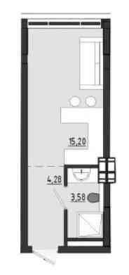 Смарт квартира в ЖК "Cады Ривьеры"! Fontanka