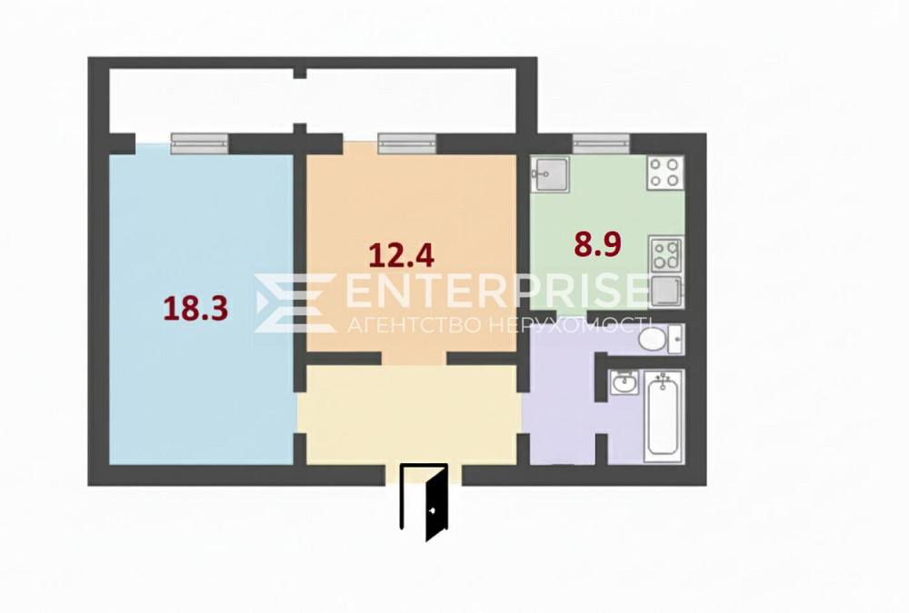 Продаж Квартира 2-кімнатна, 12/16 поверх на вул. Харьковское шоссе Київ - фото 10