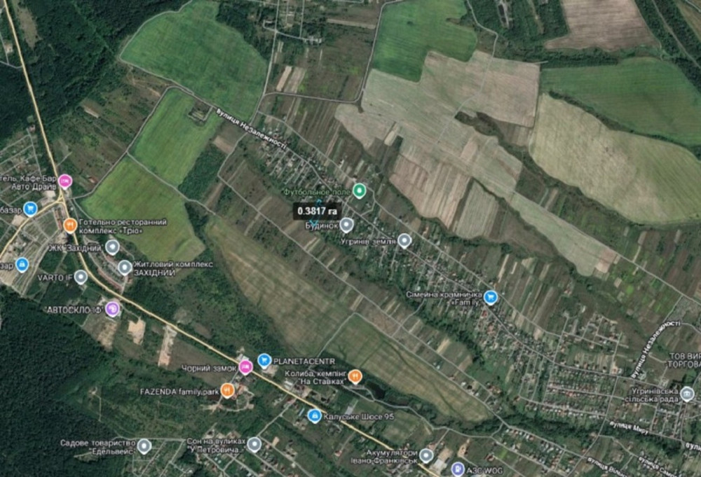 Продаж земельної ділянки 38.05 соток на Незалежності Угринів - фото 15