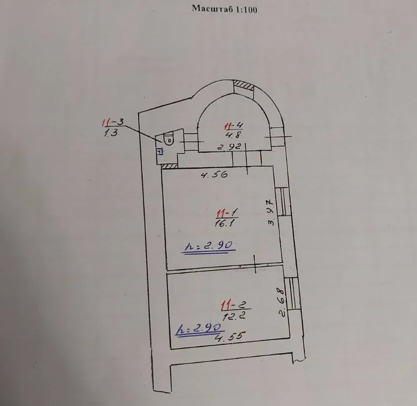 Продаж Приміщення в житловому будинку площа 36.4 кв.м 1-й поверх на вул. С.Бандери Львів - фото 7