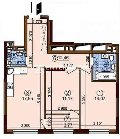 Продаж 2к Квартира 66.5 кв.м Європейського Союзу вул. Київ