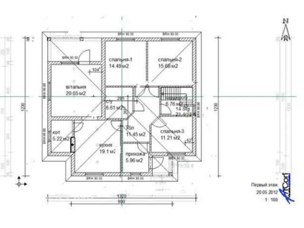 Продаж 1-поверховий Будинок з ділянкою 17.5 сот 179 кв.м    - фото 4