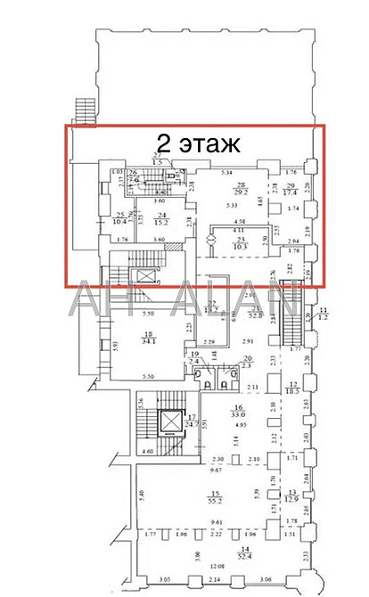 Оренда торгове приміщення на Хрещатик вул., 29/1 поверх - 1/2 Київ - фото 12
