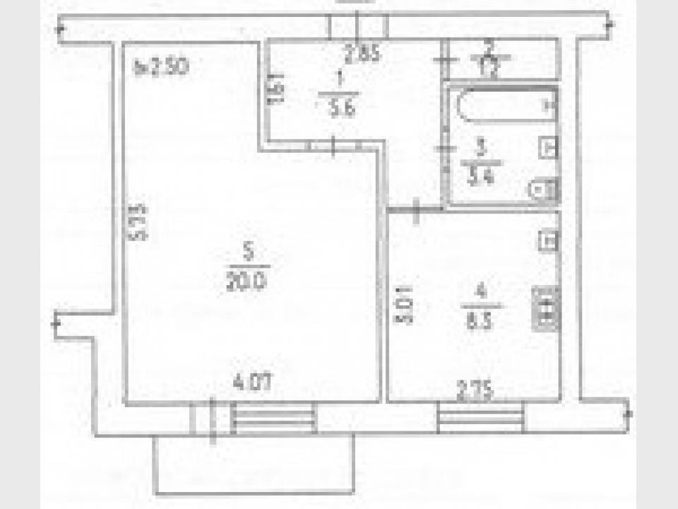 Продаж Квартира 1-кімнатна, 7/9 поверх на пр-кт Перемоги, 22/1 Черкаси - фото 8