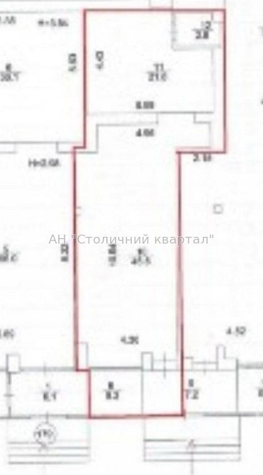 Оренда торгове приміщення на Глушкова Академіка пр-т, 30 приміщень - 1, поверх - 1/1 Киев - изображение 2