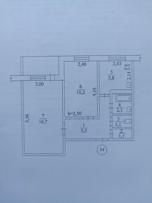 Продаж Квартира 2-кімнатна, 9/9 поверх на Малишка Андрія вул., д. 13-А Kiev - photo 11