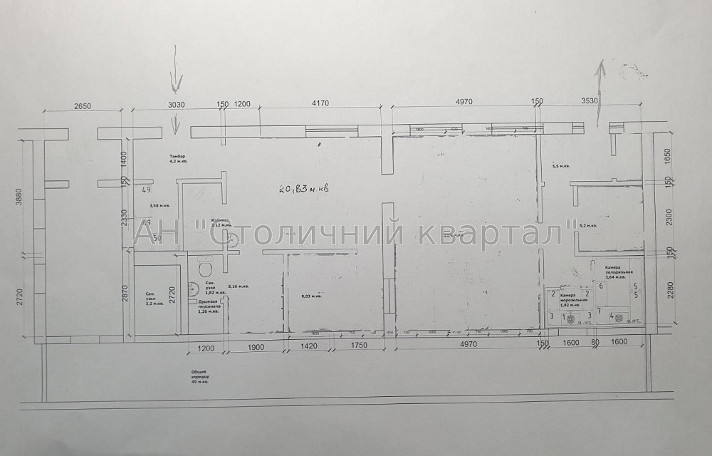 Оренда заклад громадського харчування на Миколи Міхновського бул., 23 приміщень - 1, поверх - 1/2 Kiev - photo 2